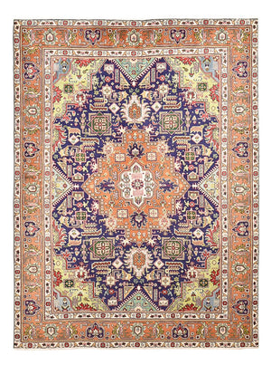 Dywan perski - Tabriz - 281 x 211 cm - wielokolorowy