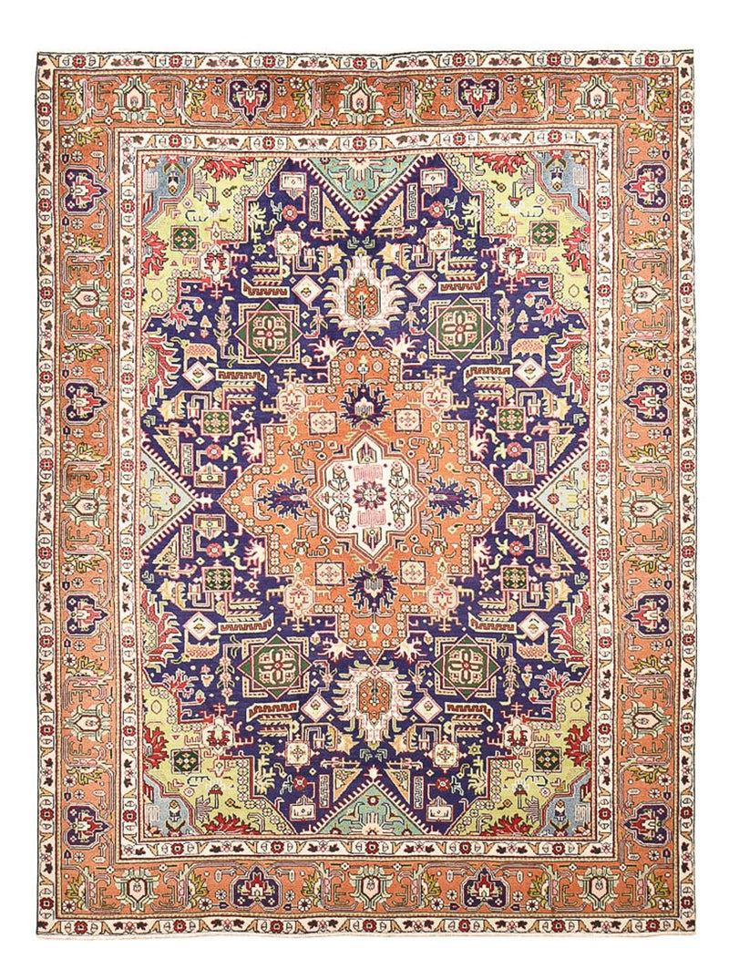 Dywan perski - Tabriz - 281 x 211 cm - wielokolorowy