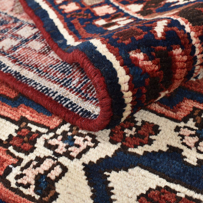 Perski dywan - Nomadyczny kształt specjalny  - 369 x 312 cm - ciemna czerwień