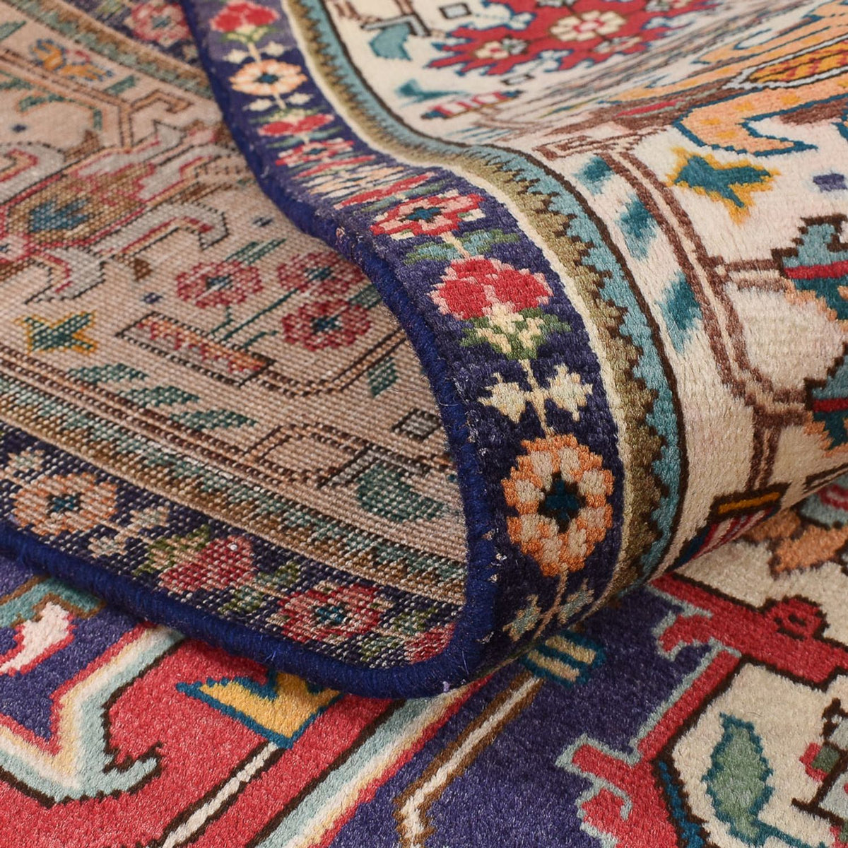 Dywan perski - Tabriz - 343 x 255 cm - czerwony