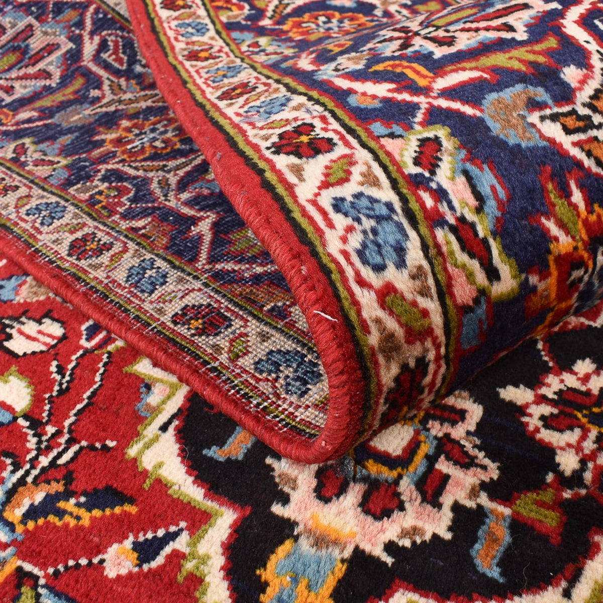 Dywan perski - Keshan - 260 x 148 cm - czerwony