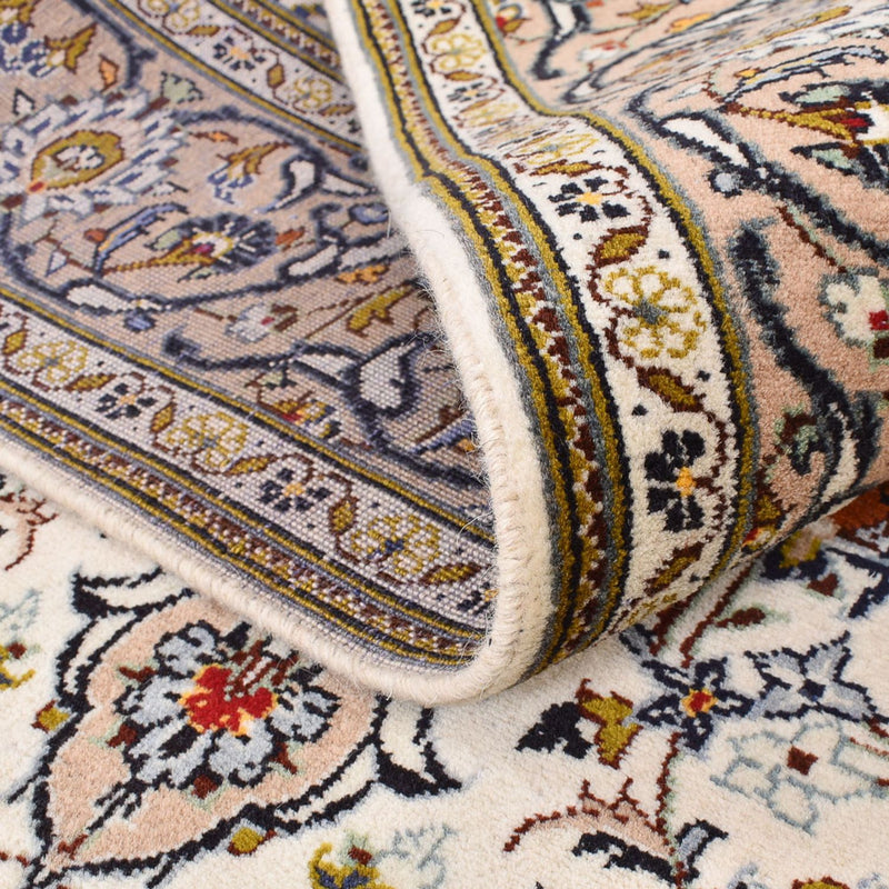 Dywan perski - Keshan - 212 x 135 cm - piaskowy