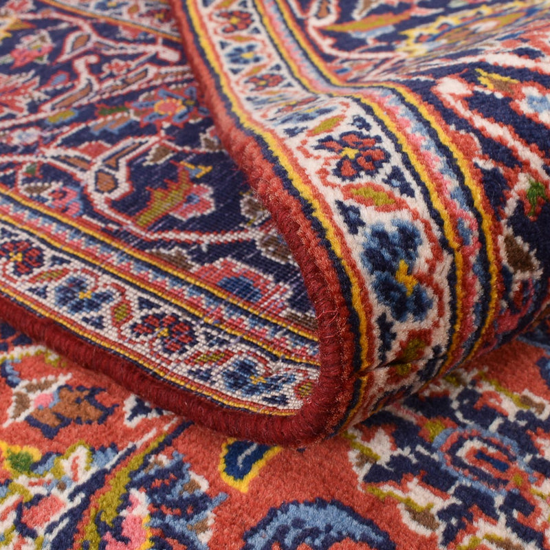 Dywan perski - Keshan - 210 x 140 cm - jasna czerwień