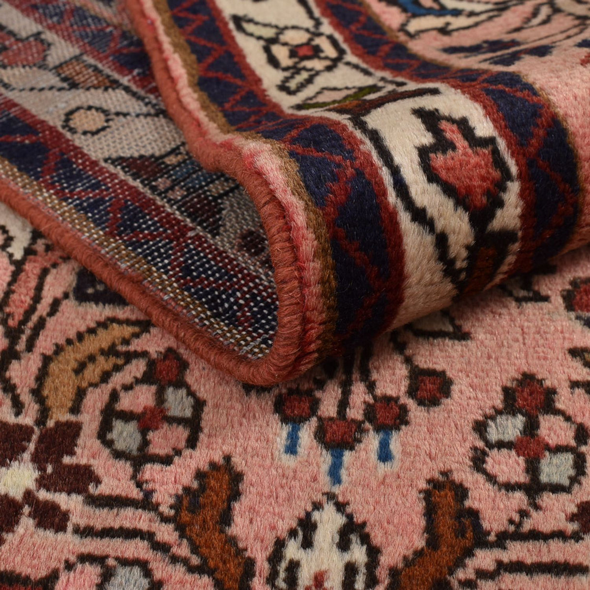 Biegacz Perski dywan - Nomadyczny - 328 x 78 cm - jasna czerwień