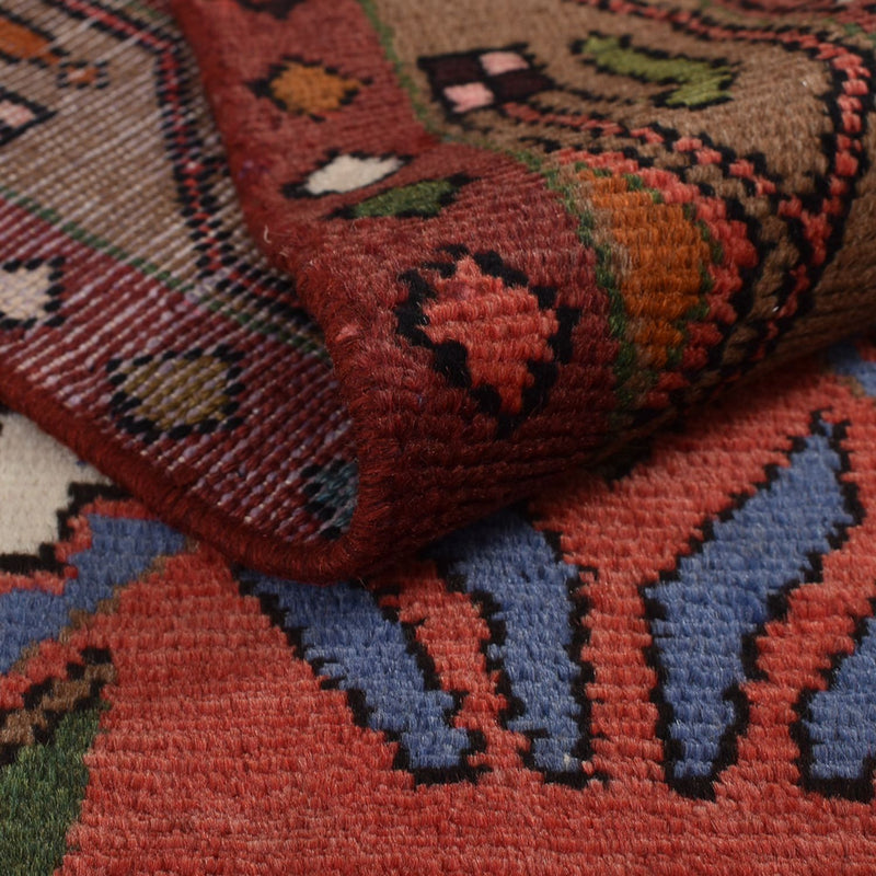 Biegacz Perski dywan - Nomadyczny - 303 x 81 cm - czerwony