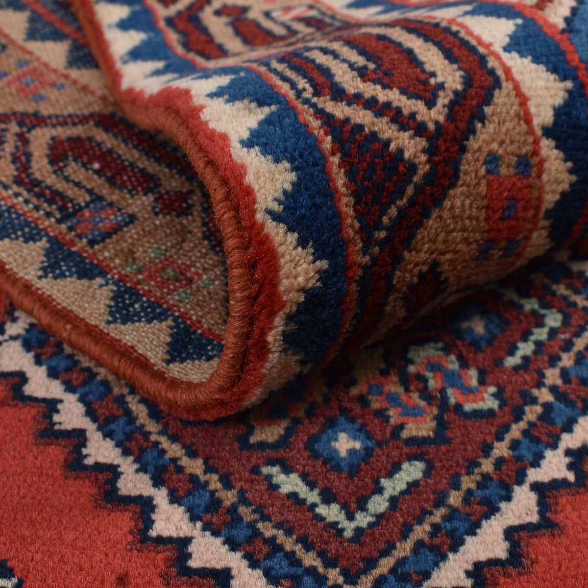 Biegacz Perski dywan - Nomadyczny - 276 x 80 cm - czerwony