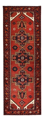Biegacz Dywan perski - Bijar - 298 x 102 cm - czerwony