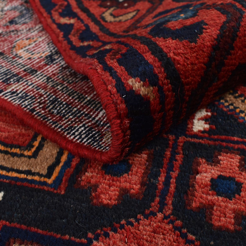 Biegacz Dywan perski - Bijar - 298 x 102 cm - czerwony