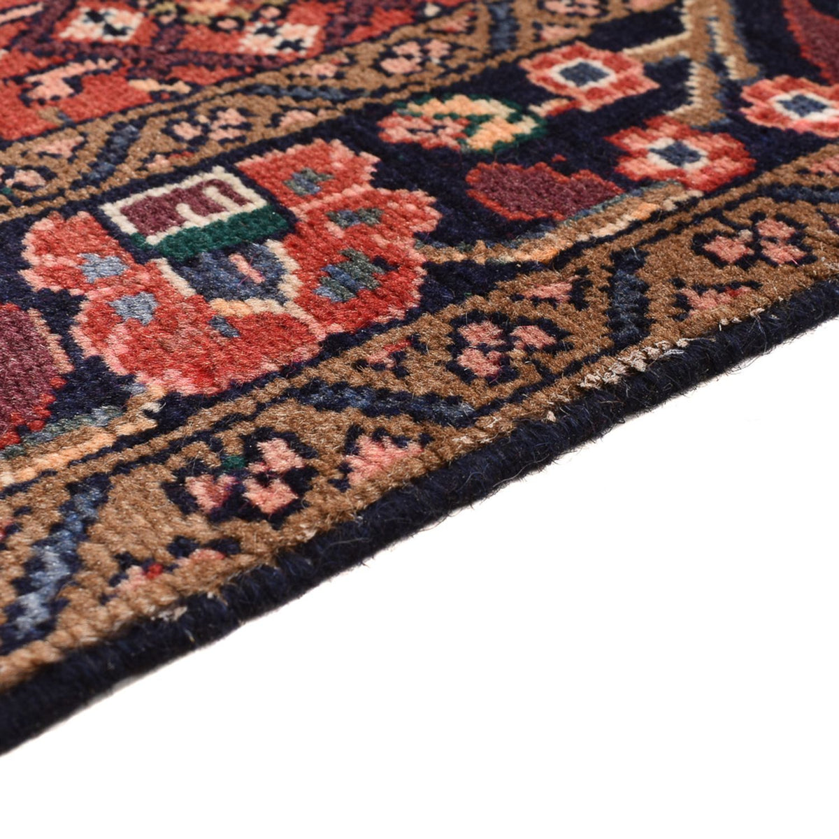 Perski dywan - Nomadyczny - 156 x 105 cm - ciemna czerwień