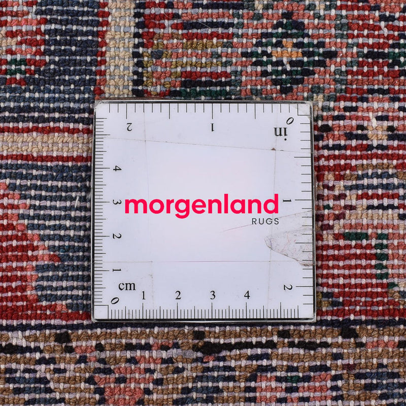 Perski dywan - Nomadyczny - 156 x 105 cm - ciemna czerwień