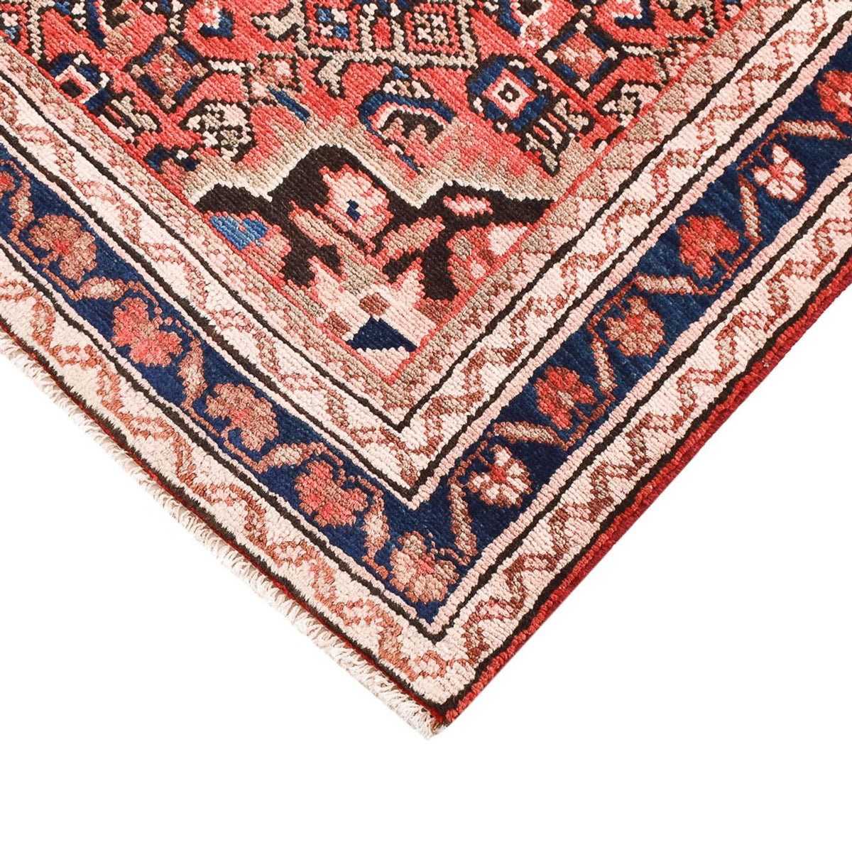 Perski dywan - Nomadyczny - 153 x 108 cm - jasna czerwień