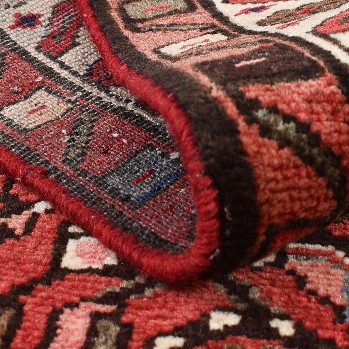 Perski dywan - Nomadyczny - 160 x 95 cm - czerwony