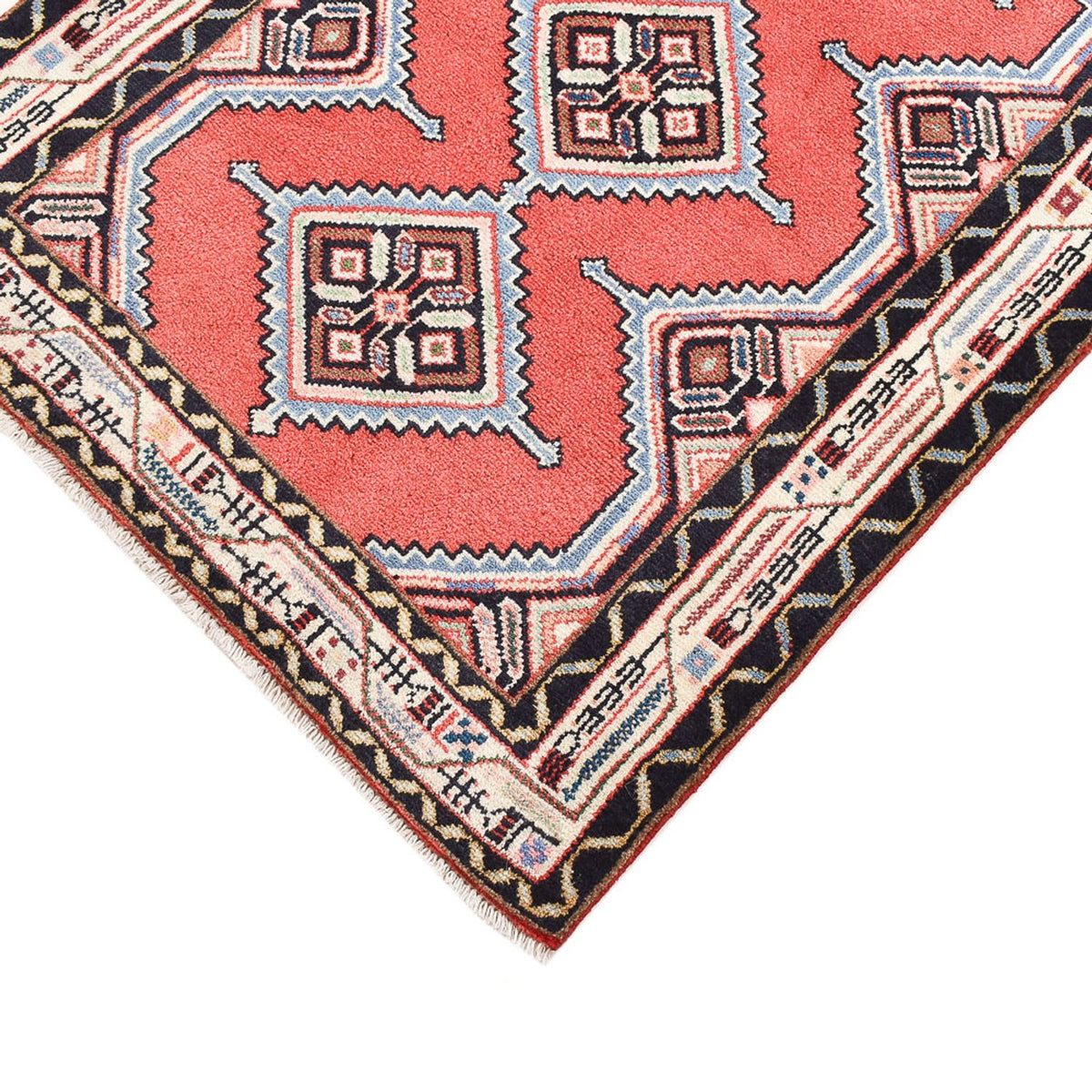 Biegacz Perski dywan - Nomadyczny - 219 x 77 cm - czerwony