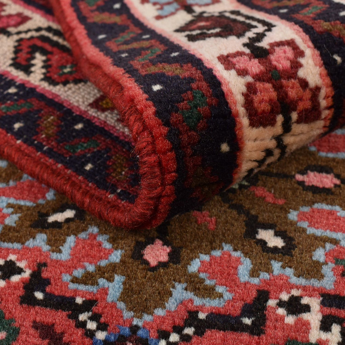 Biegacz Perski dywan - Nomadyczny - 190 x 67 cm - jasna czerwień