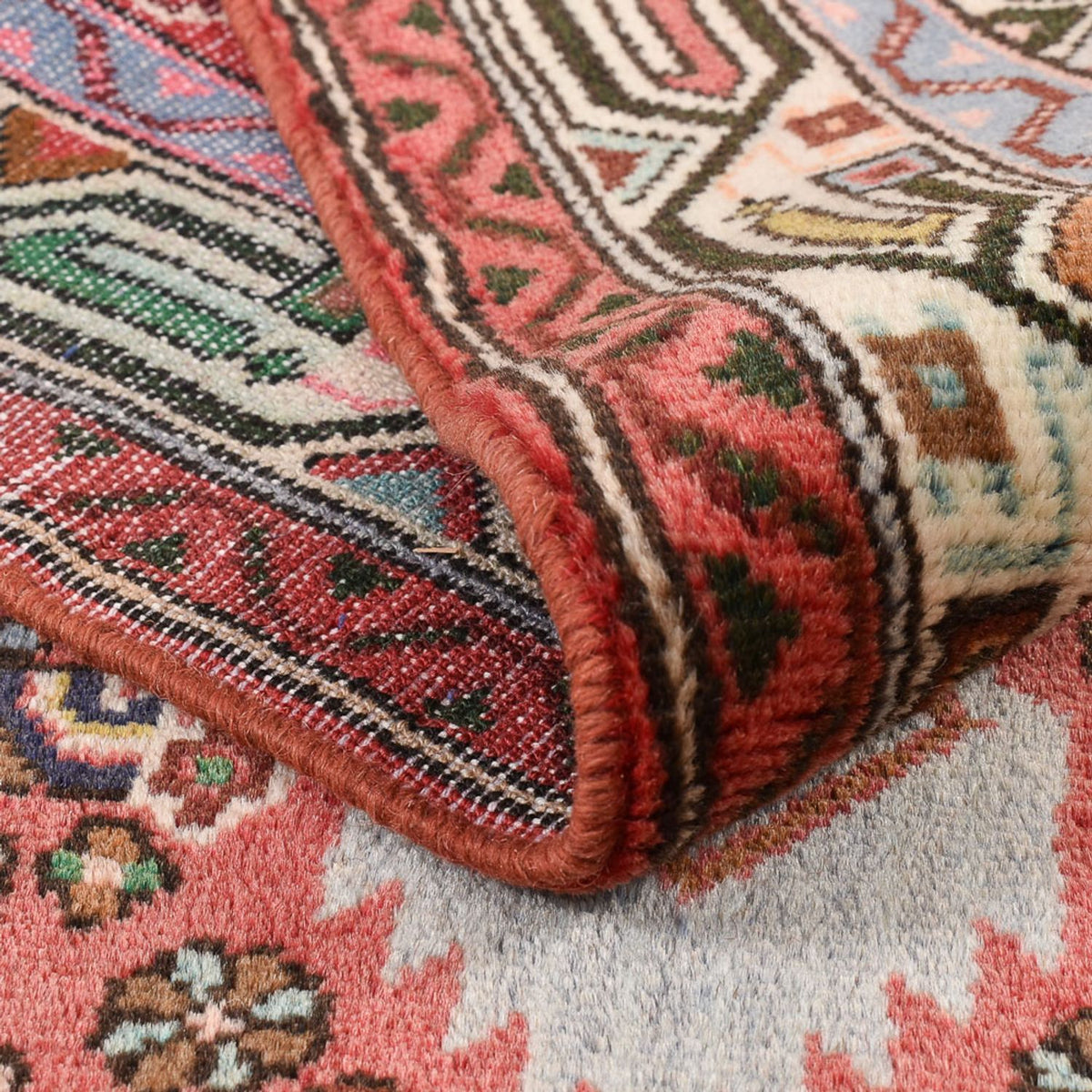 Biegacz Perski dywan - Nomadyczny - 183 x 80 cm - jasna czerwień