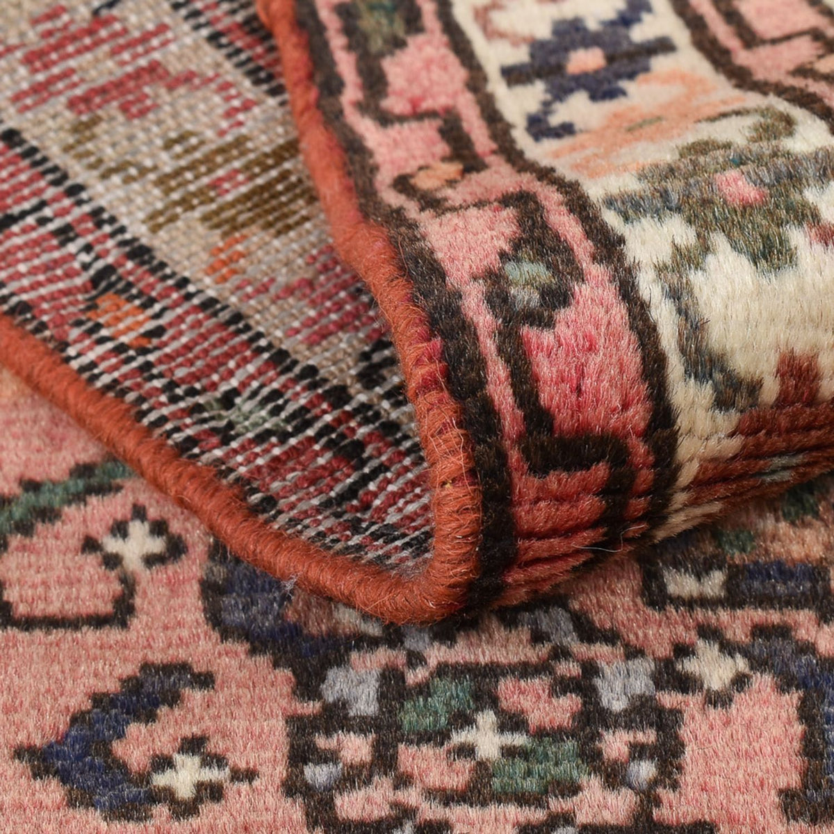 Biegacz Perski dywan - Nomadyczny - 195 x 70 cm - jasna czerwień