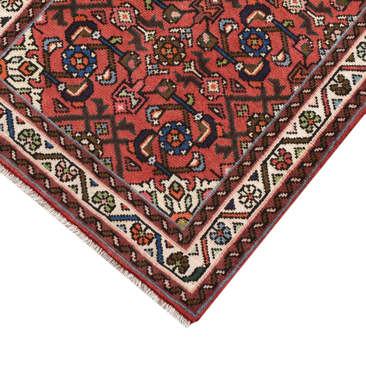 Biegacz Perski dywan - Nomadyczny - 194 x 75 cm - jasna czerwień