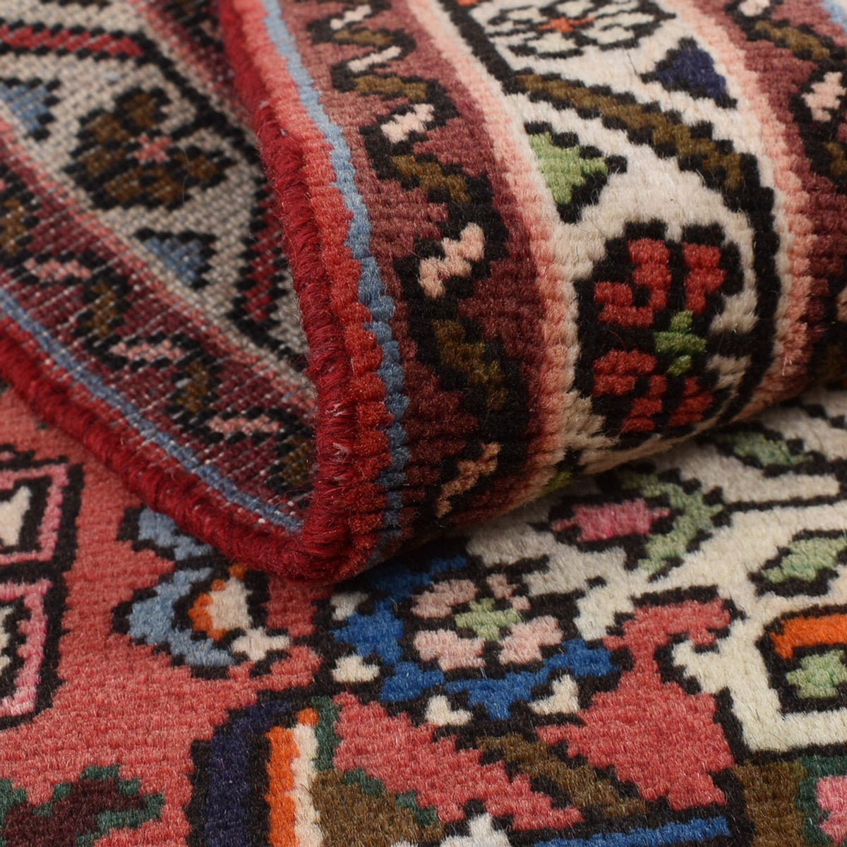 Biegacz Perski dywan - Nomadyczny - 194 x 75 cm - jasna czerwień