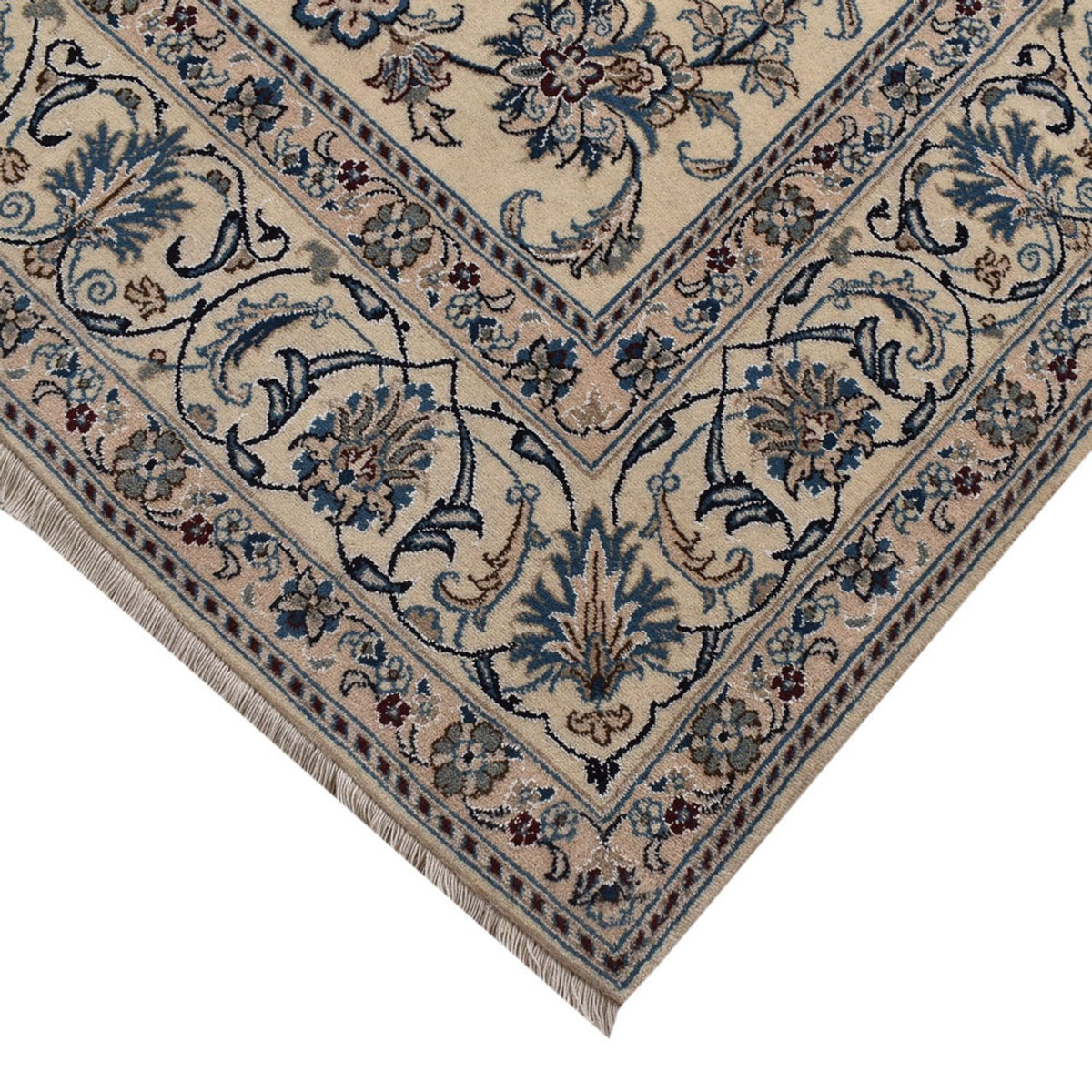 Dywan perski - Nain - 293 x 196 cm - piaskowy