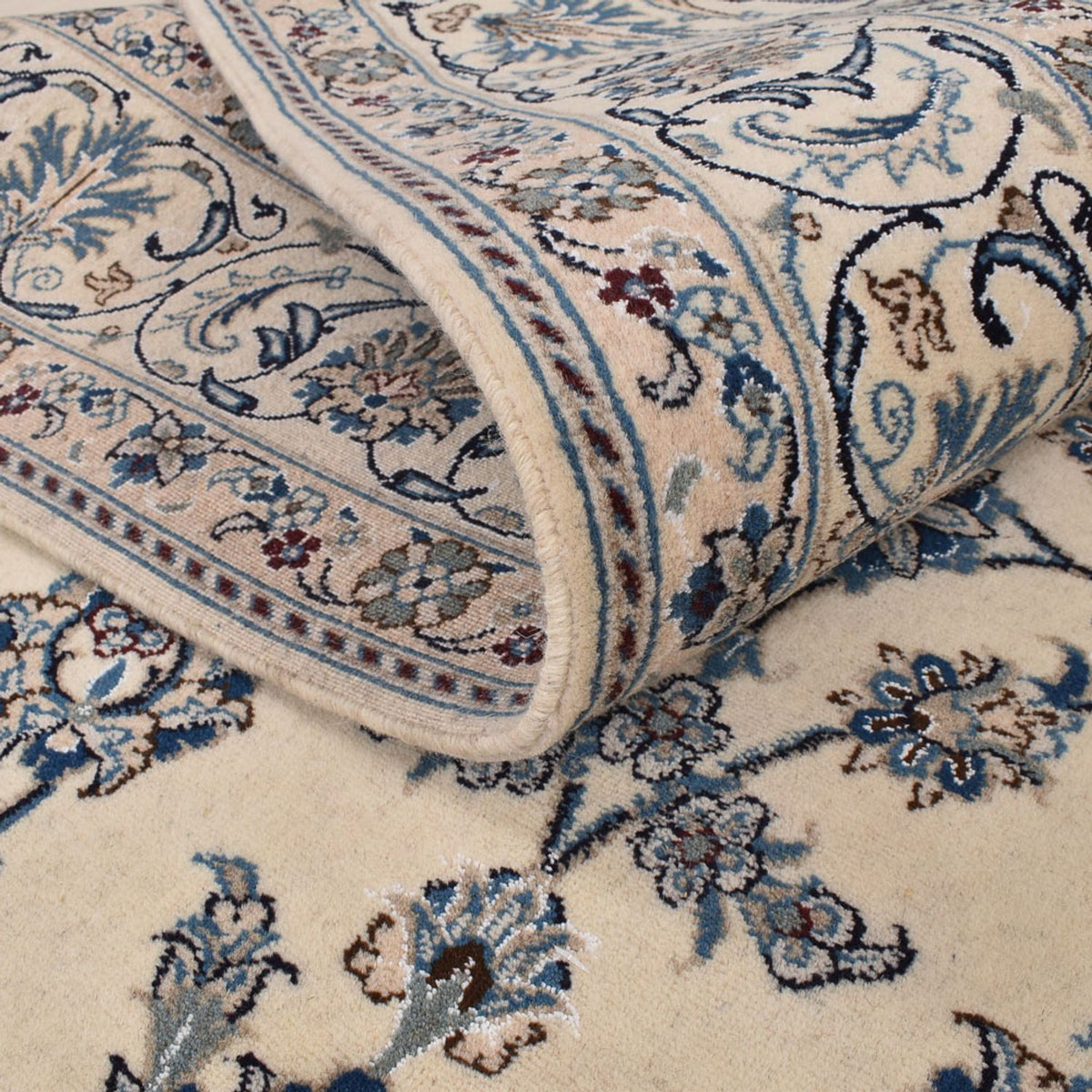 Dywan perski - Nain - 293 x 196 cm - piaskowy