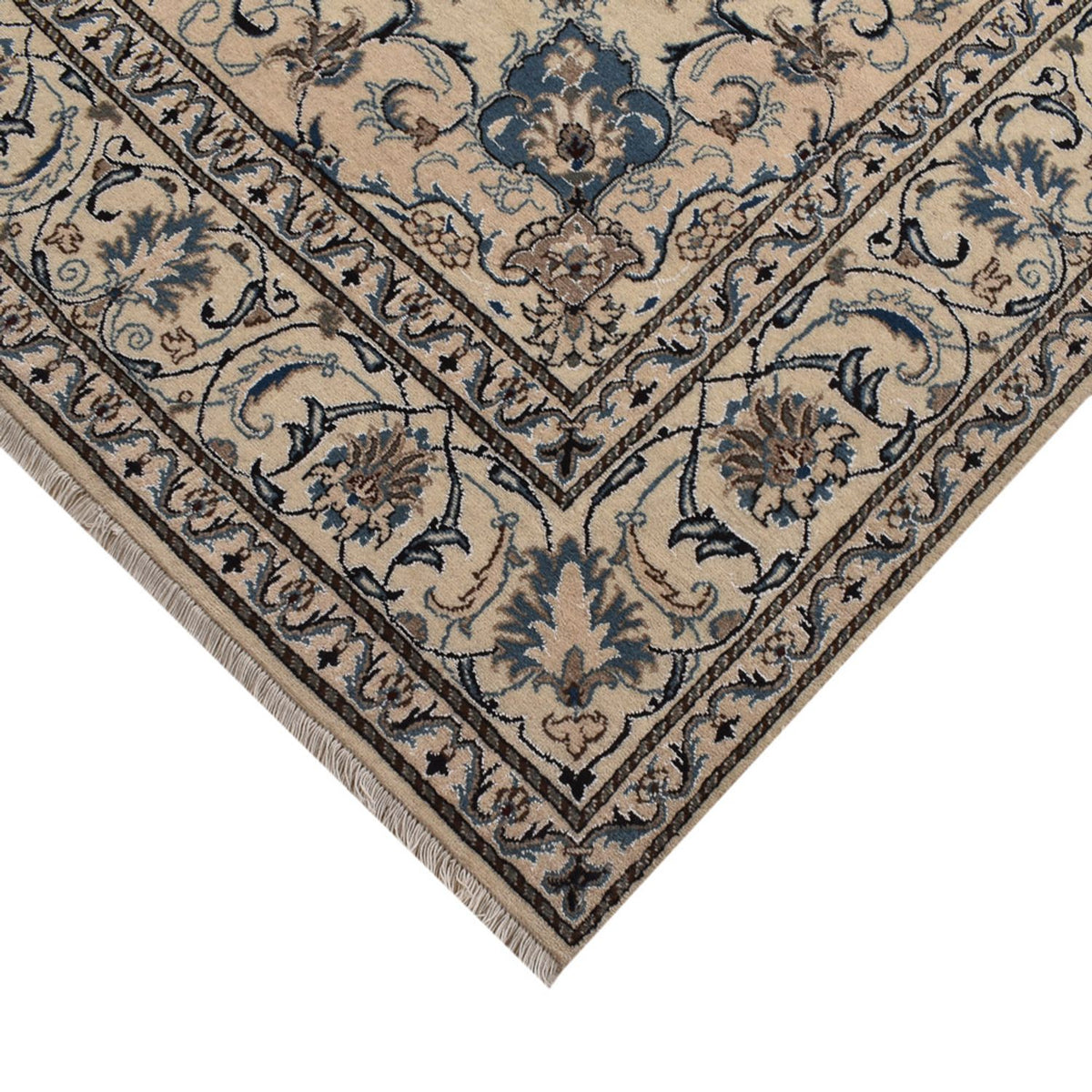 Dywan perski - Nain - 300 x 198 cm - piaskowy