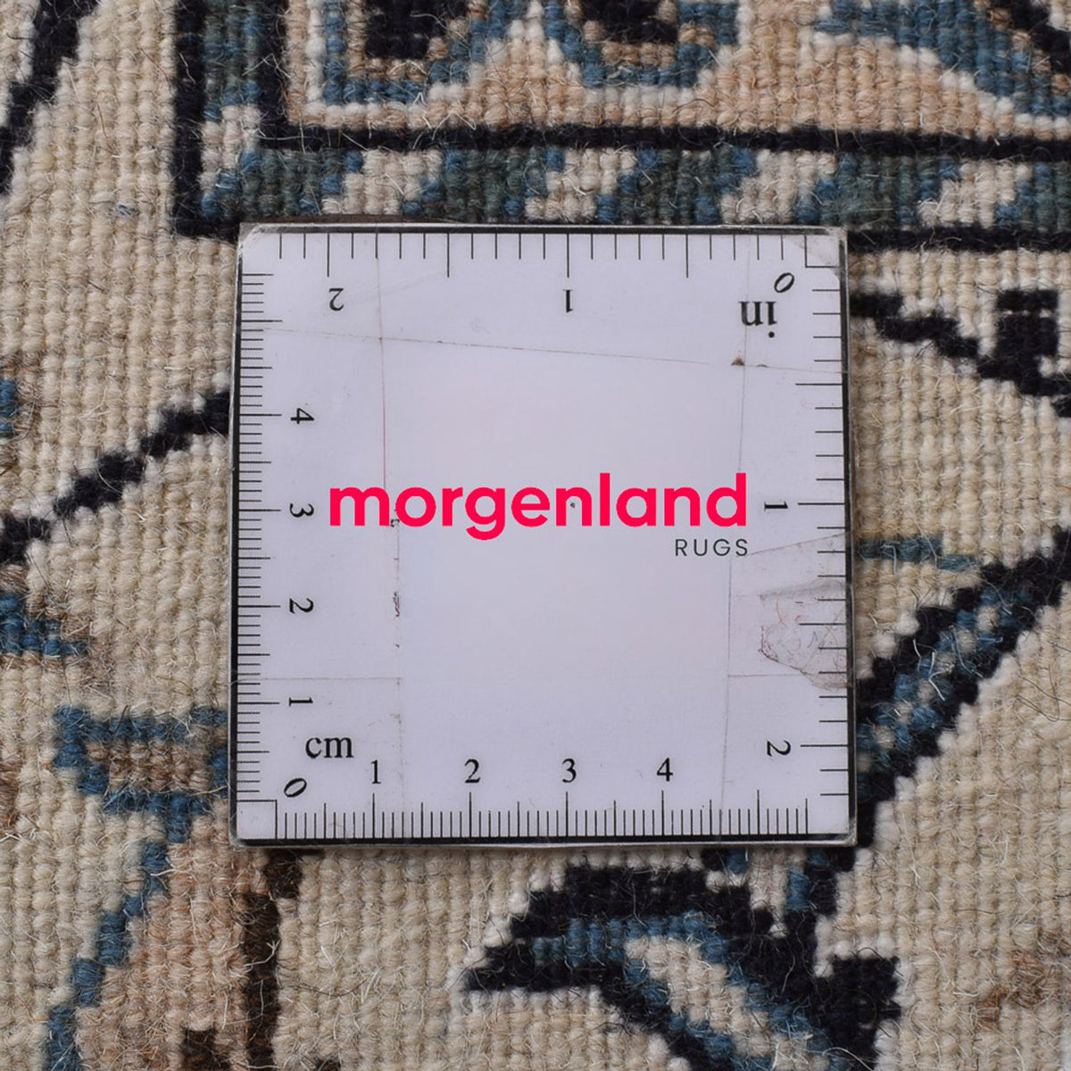 Dywan perski - Nain - 300 x 197 cm - zieleń miętowa