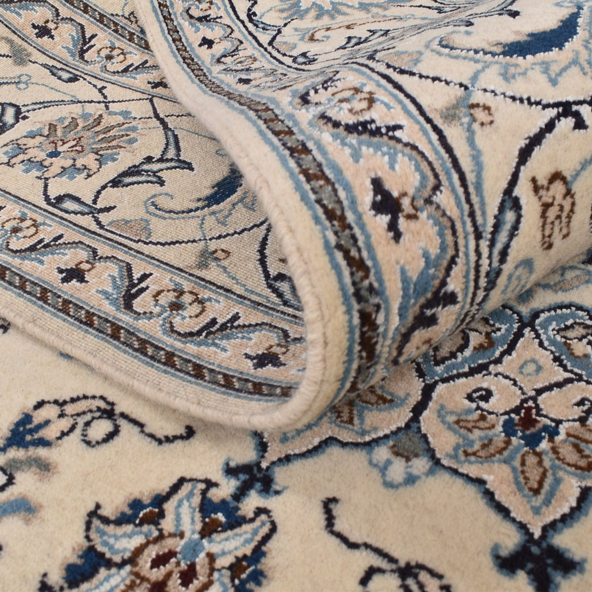 Dywan perski - Nain - 297 x 195 cm - piaskowy