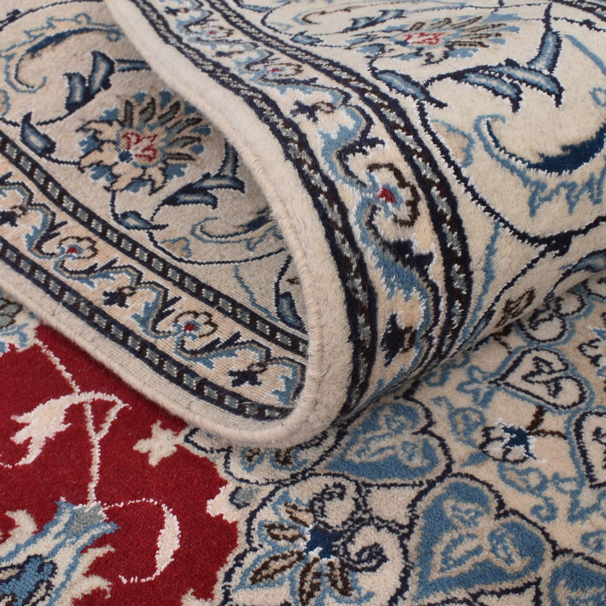 Dywan perski - Nain - 290 x 198 cm - czerwony