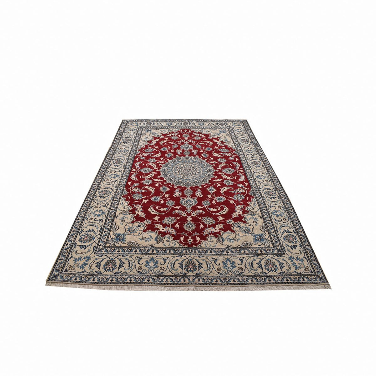 Dywan perski - Nain - 290 x 198 cm - czerwony