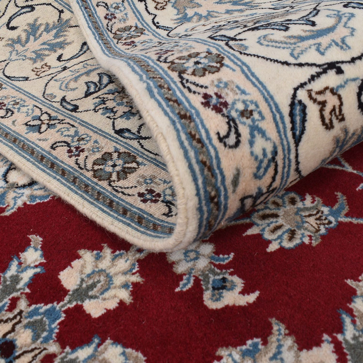 Dywan perski - Nain - 297 x 202 cm - czerwony