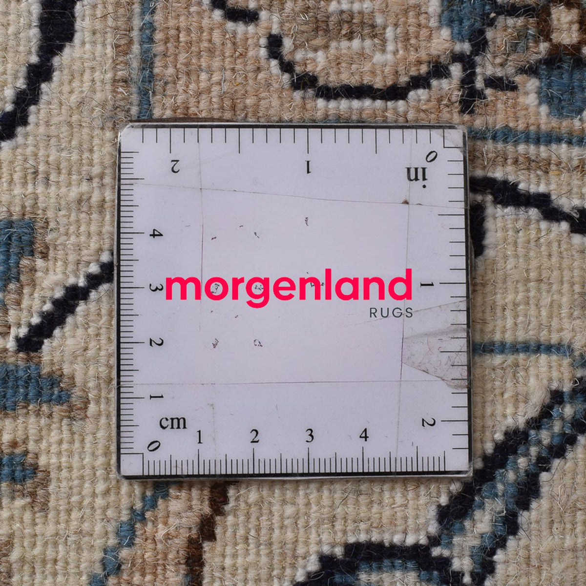 Dywan perski - Nain - 310 x 198 cm - ciemnoniebieski