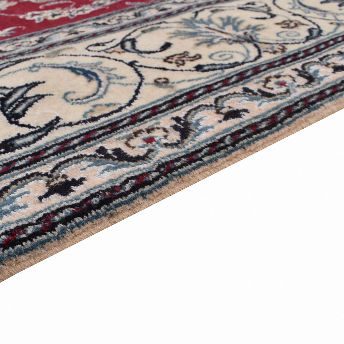 Dywan perski - Nain - 297 x 203 cm - czerwony