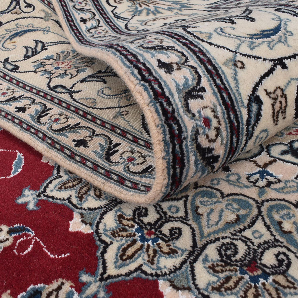 Dywan perski - Nain - 297 x 203 cm - czerwony