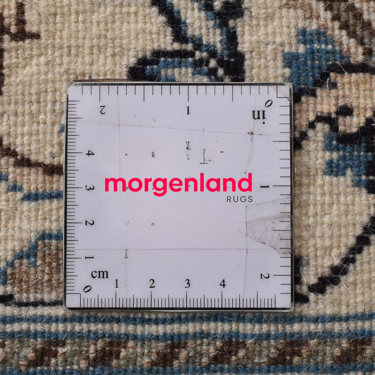 Dywan perski - Nain - 309 x 197 cm - kremowy