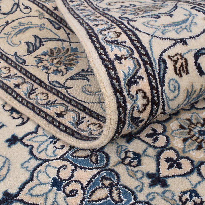 Dywan perski - Nain - 297 x 197 cm - kremowy