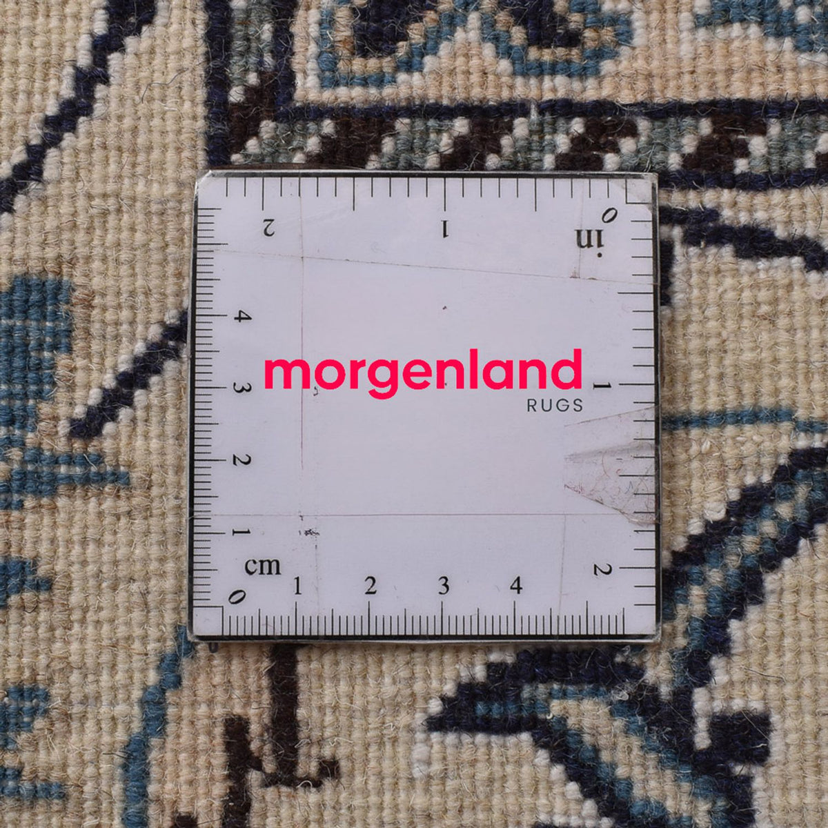 Dywan perski - Nain - 297 x 197 cm - kremowy