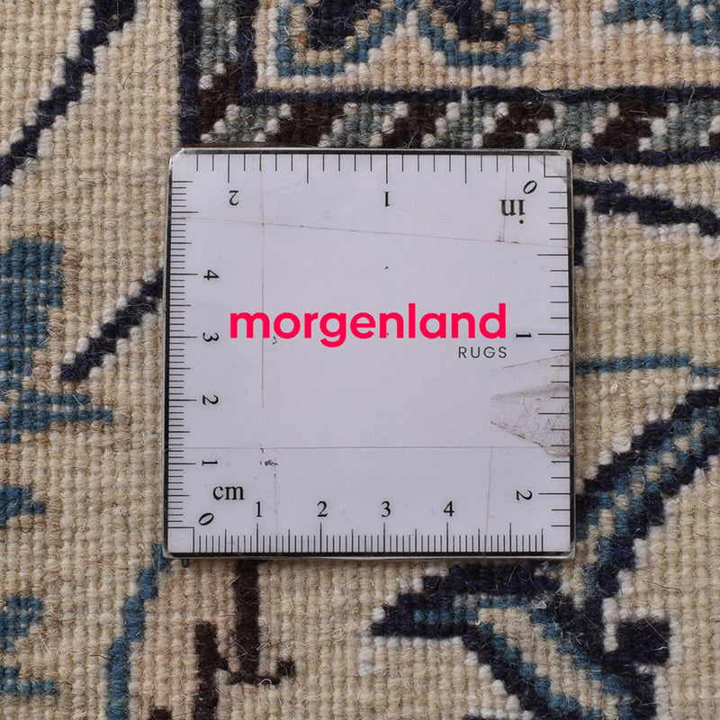 Dywan perski - Nain - 297 x 197 cm - kremowy