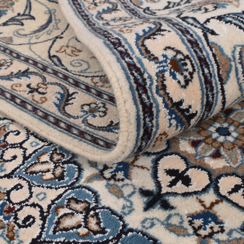 Dywan perski - Nain - 304 x 203 cm - kremowy