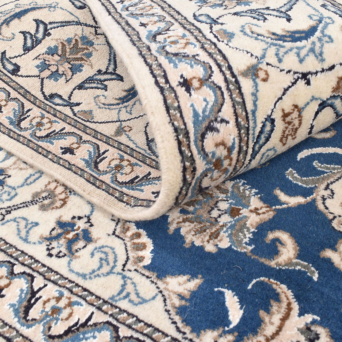 Dywan perski - Nain kwadratowy  - 202 x 195 cm - niebieski