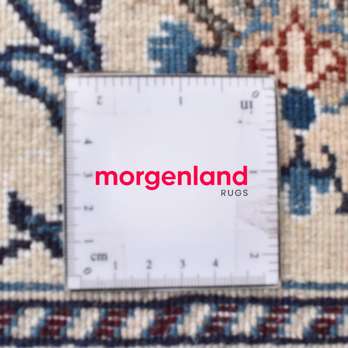 Dywan perski - Nain kwadratowy  - 198 x 195 cm - ciemnoniebieski