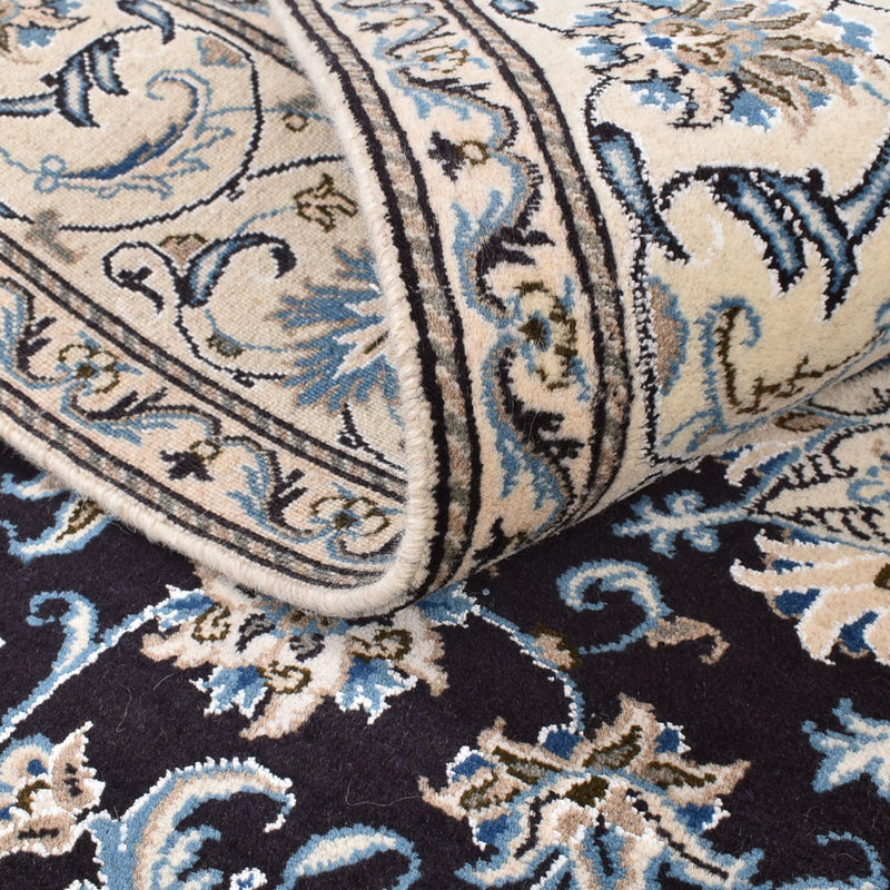 Dywan perski - Nain kwadratowy  - 198 x 190 cm - ciemnoniebieski