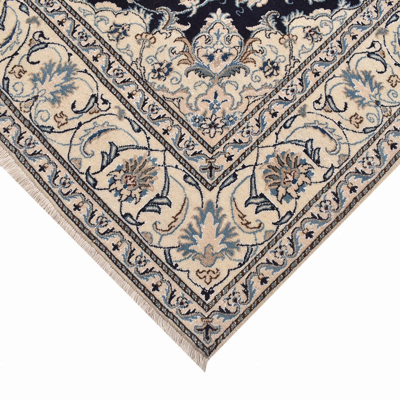 Dywan perski - Nain kwadratowy  - 198 x 193 cm - ciemnoniebieski