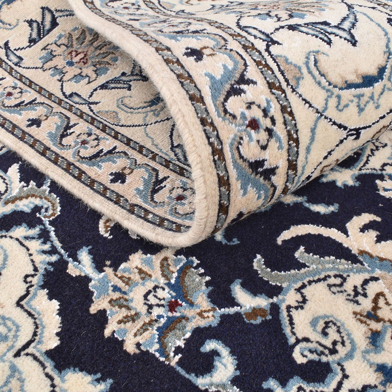 Dywan perski - Nain kwadratowy  - 198 x 193 cm - ciemnoniebieski