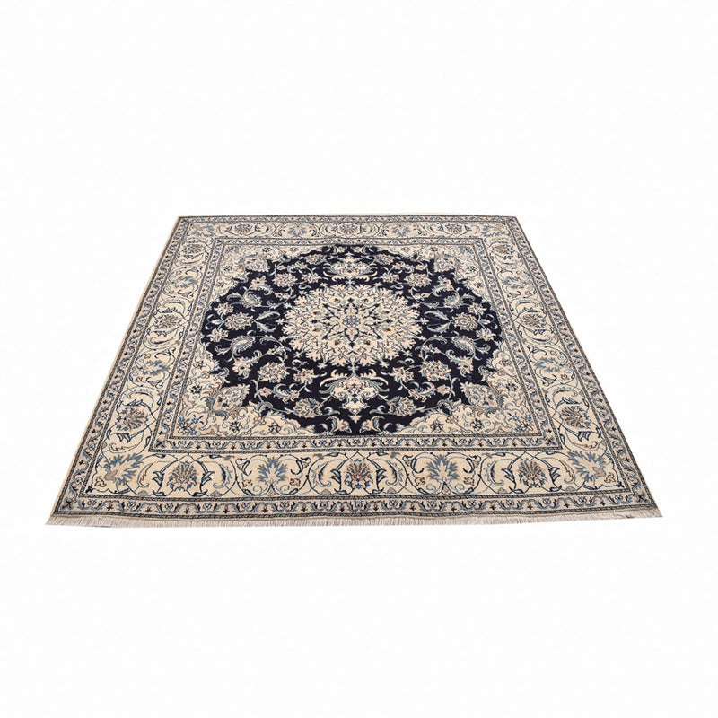 Dywan perski - Nain kwadratowy  - 198 x 193 cm - ciemnoniebieski