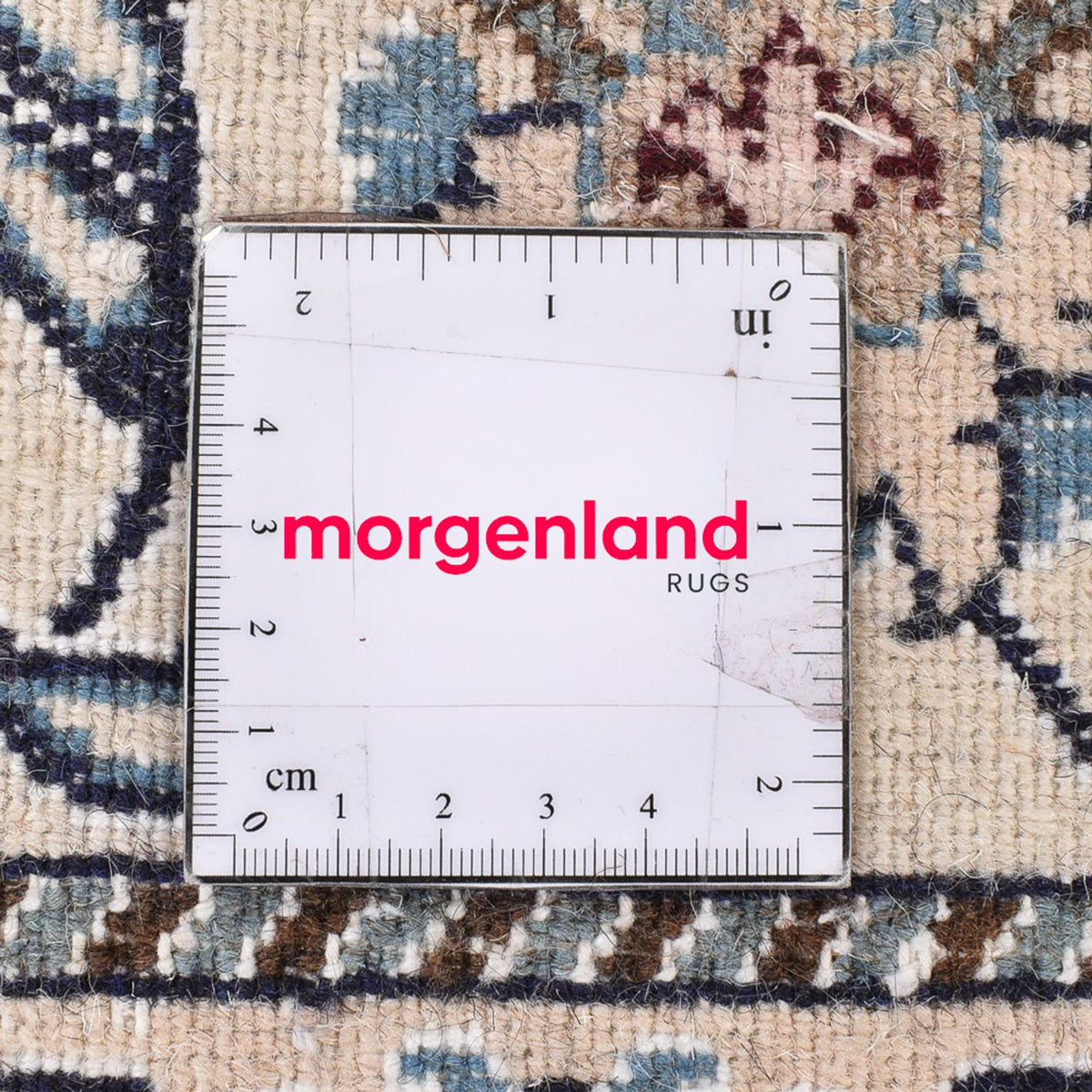 Dywan perski - Nain kwadratowy  - 198 x 193 cm - ciemnoniebieski