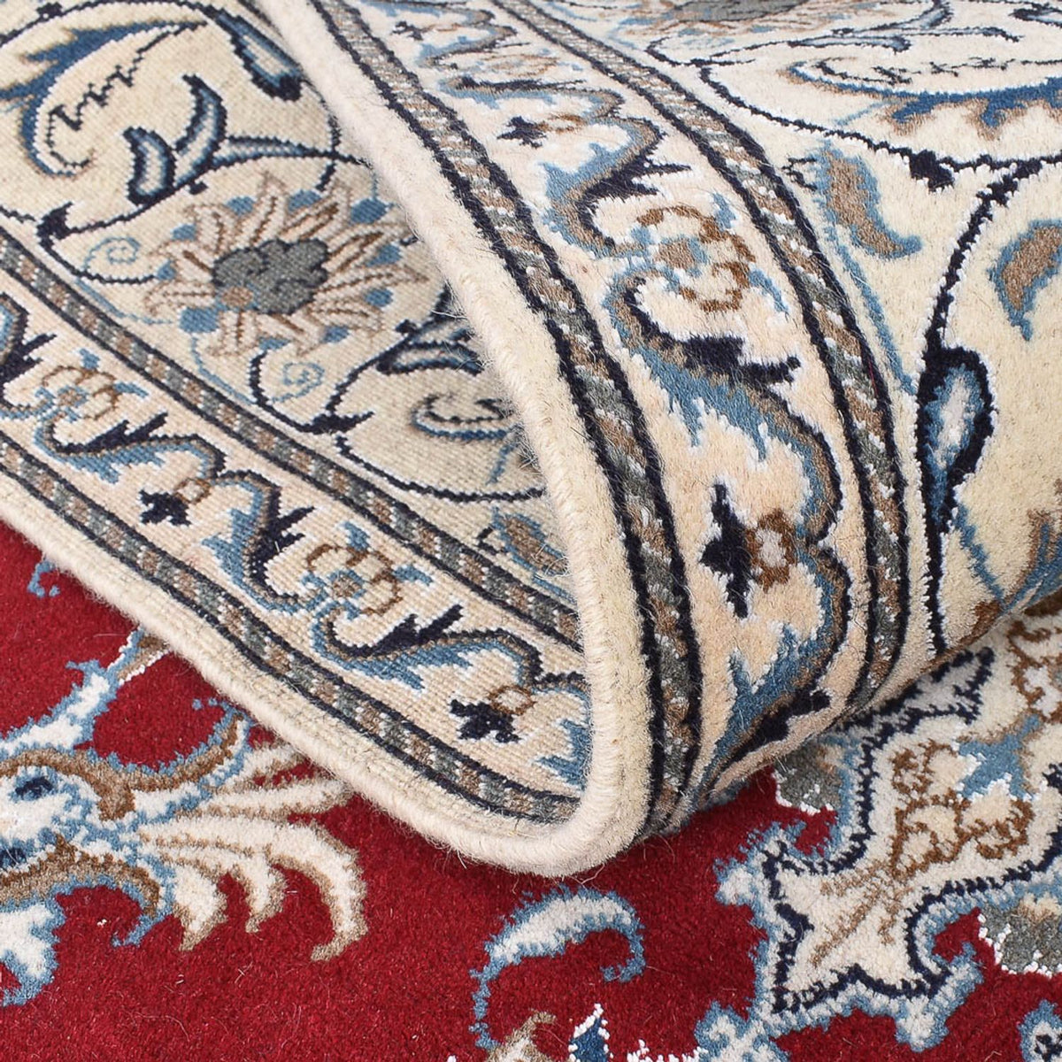 Dywan perski - Nain - 238 x 168 cm - czerwony