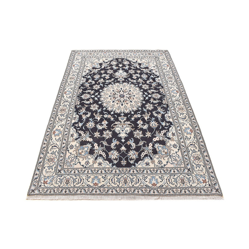 Dywan perski - Nain - 242 x 162 cm - ciemnoniebieski