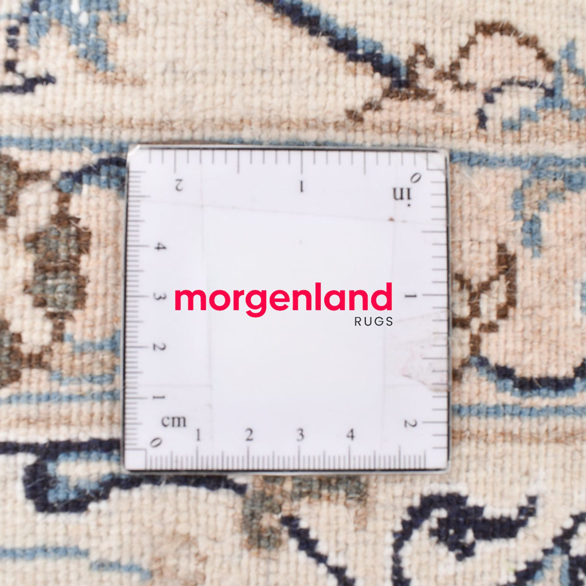 Dywan perski - Nain - 240 x 165 cm - jasnoszary