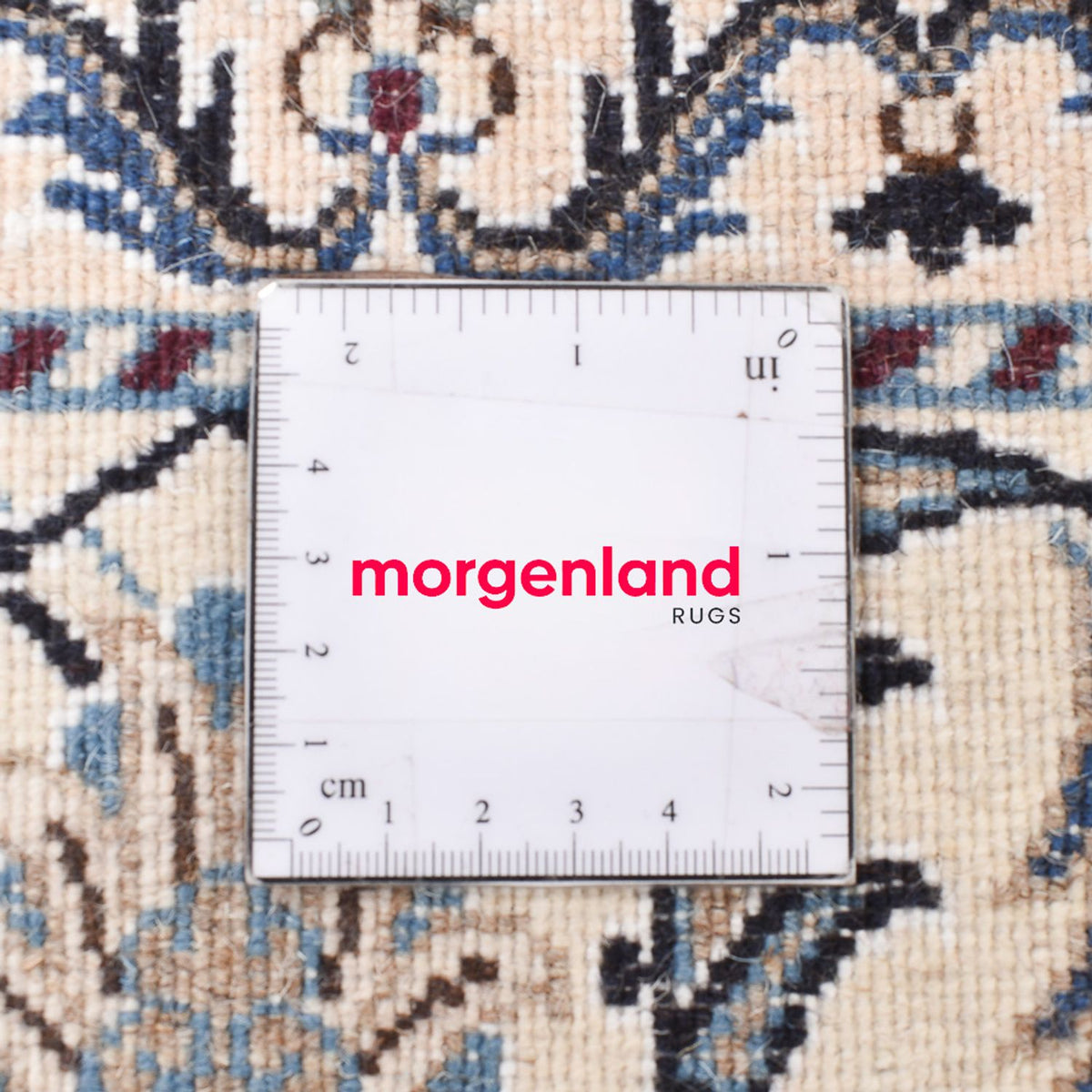 Dywan perski - Nain - 200 x 149 cm - jasnoszary