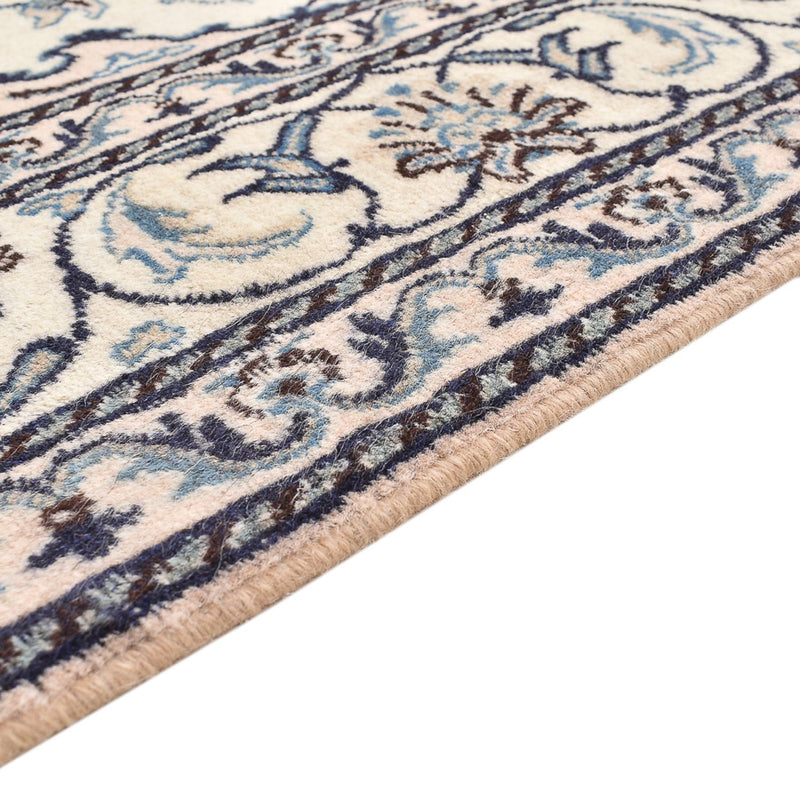 Dywan perski - Nain - 209 x 149 cm - jasnoszary